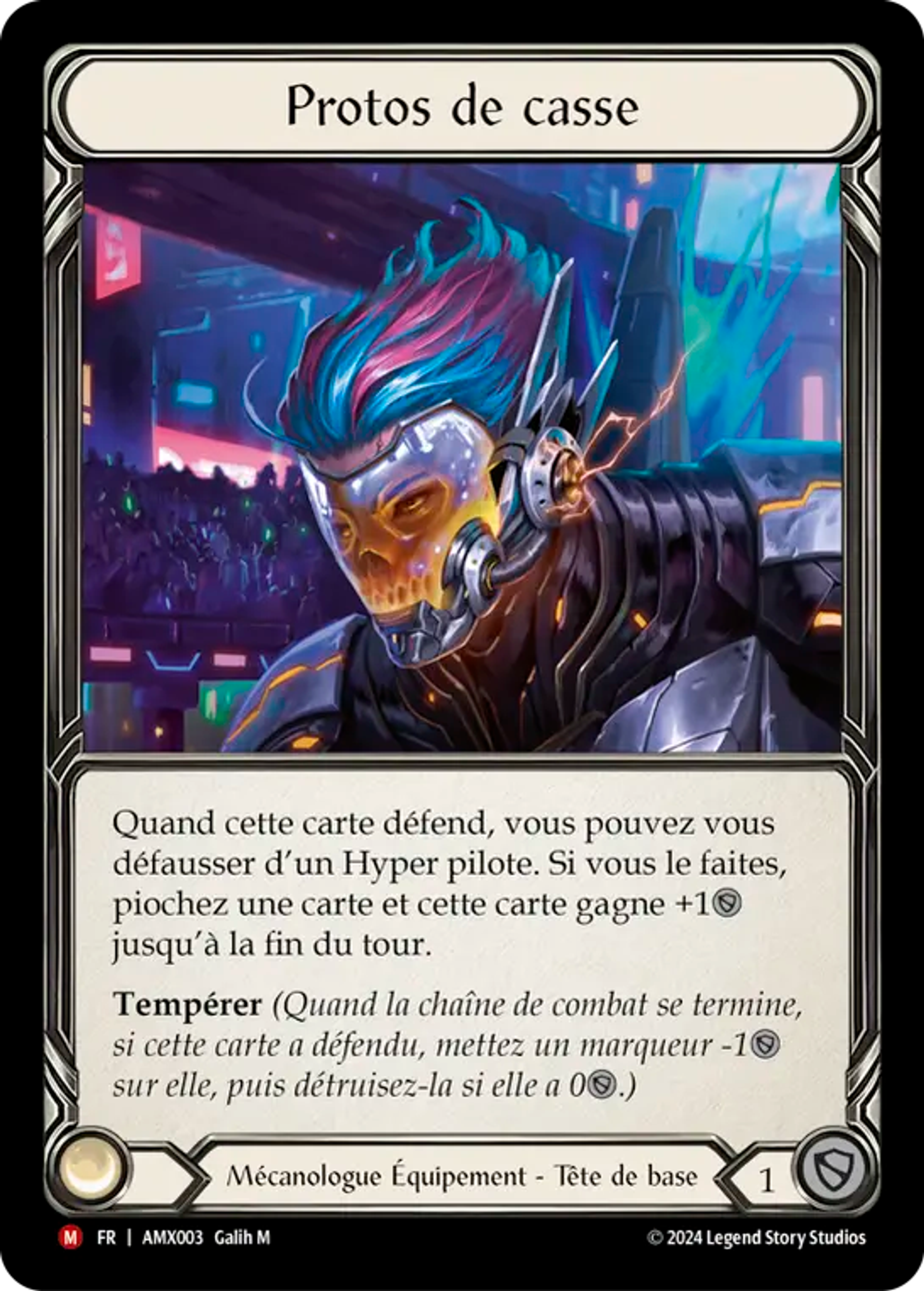 Protos de casse — Armory Deck - Maxx 'The Hype' Nitro — Flesh and Blood