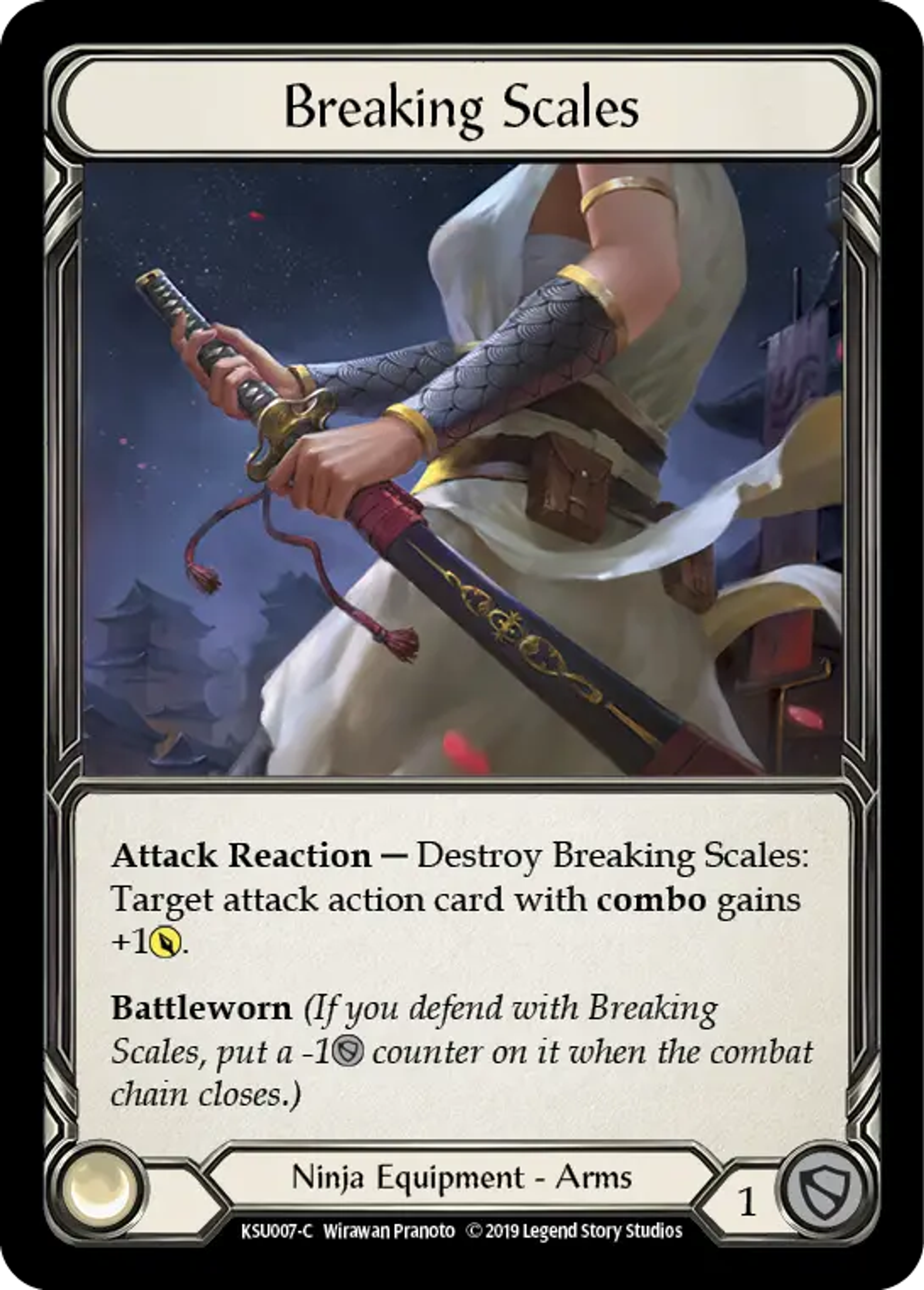 Breaking Scales — Katsu, the Wanderer - Hero Deck — Flesh and Blood