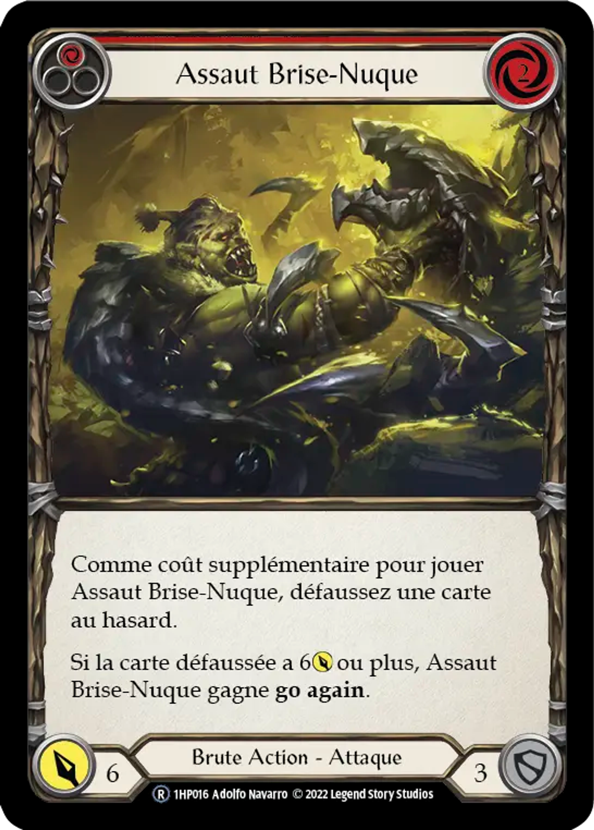 Assaut Brise-Nuque — History Pack 1 - Black Label — Flesh and Blood