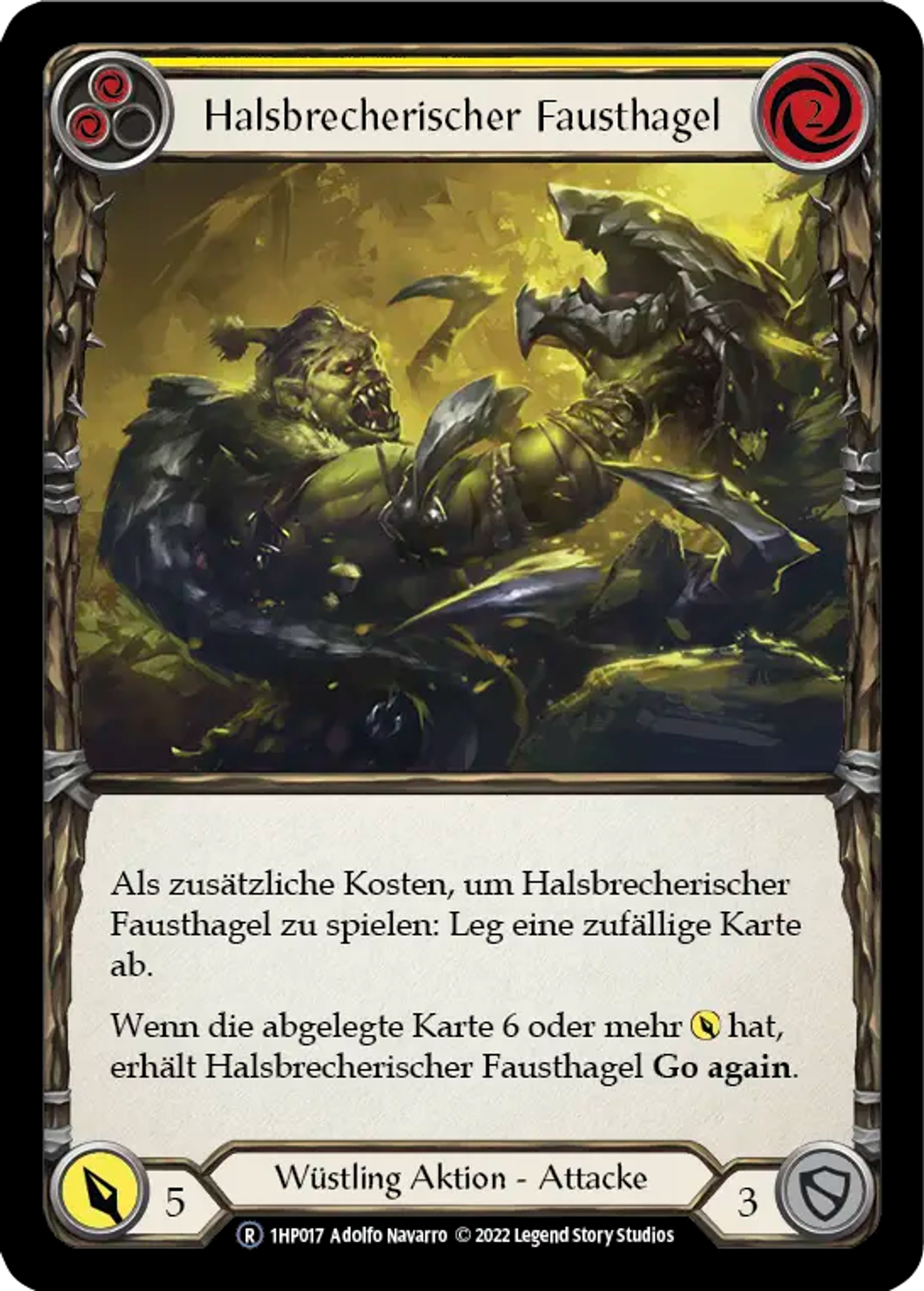 Breakneck Battery (Yellow) — History Pack 1 - Black Label — Flesh and Blood
