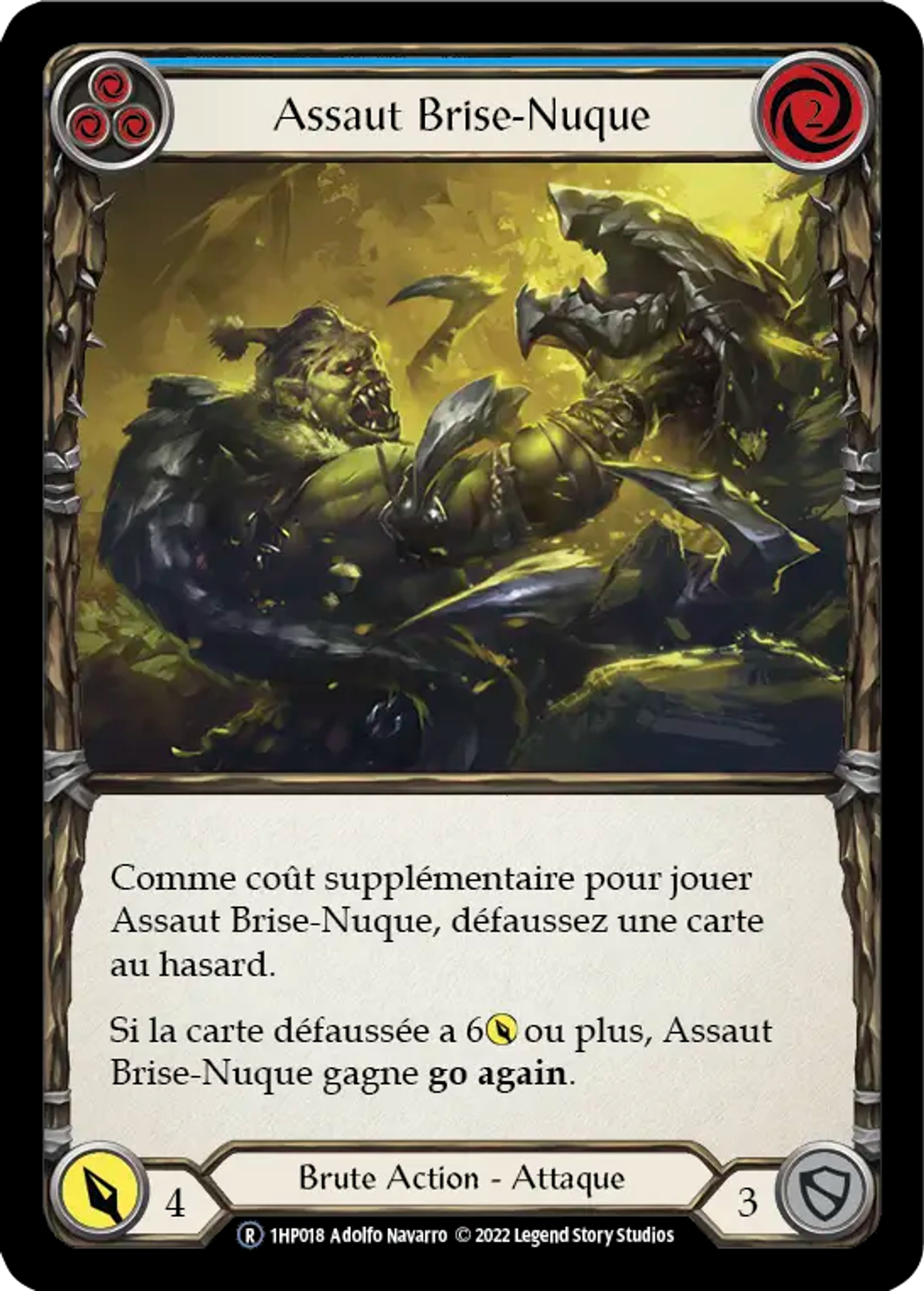 Assaut Brise-Nuque — History Pack 1 - Black Label — Flesh and Blood