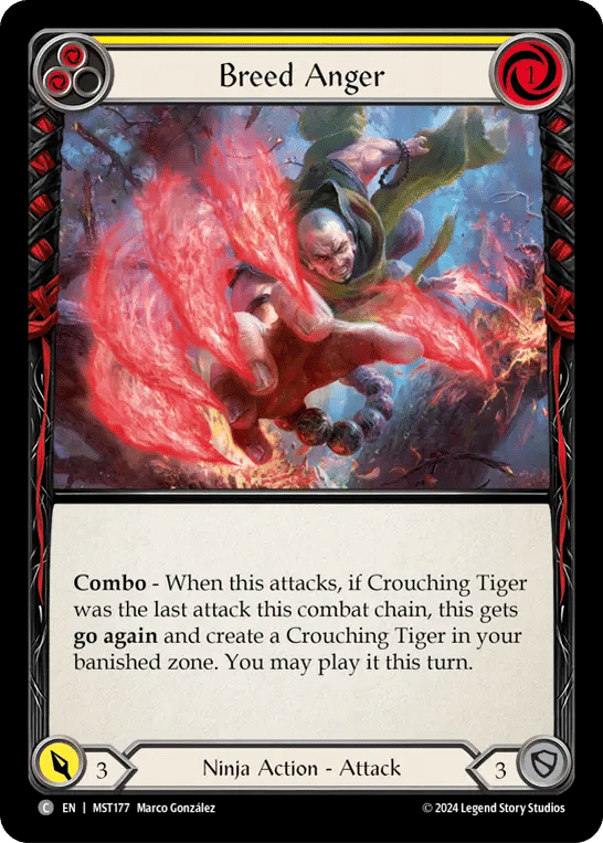 Breed Anger (Yellow) — Part the Mistveil — Flesh and Blood