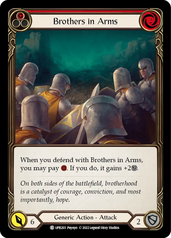 Brothers in Arms (Red) — Uprising — Flesh and Blood