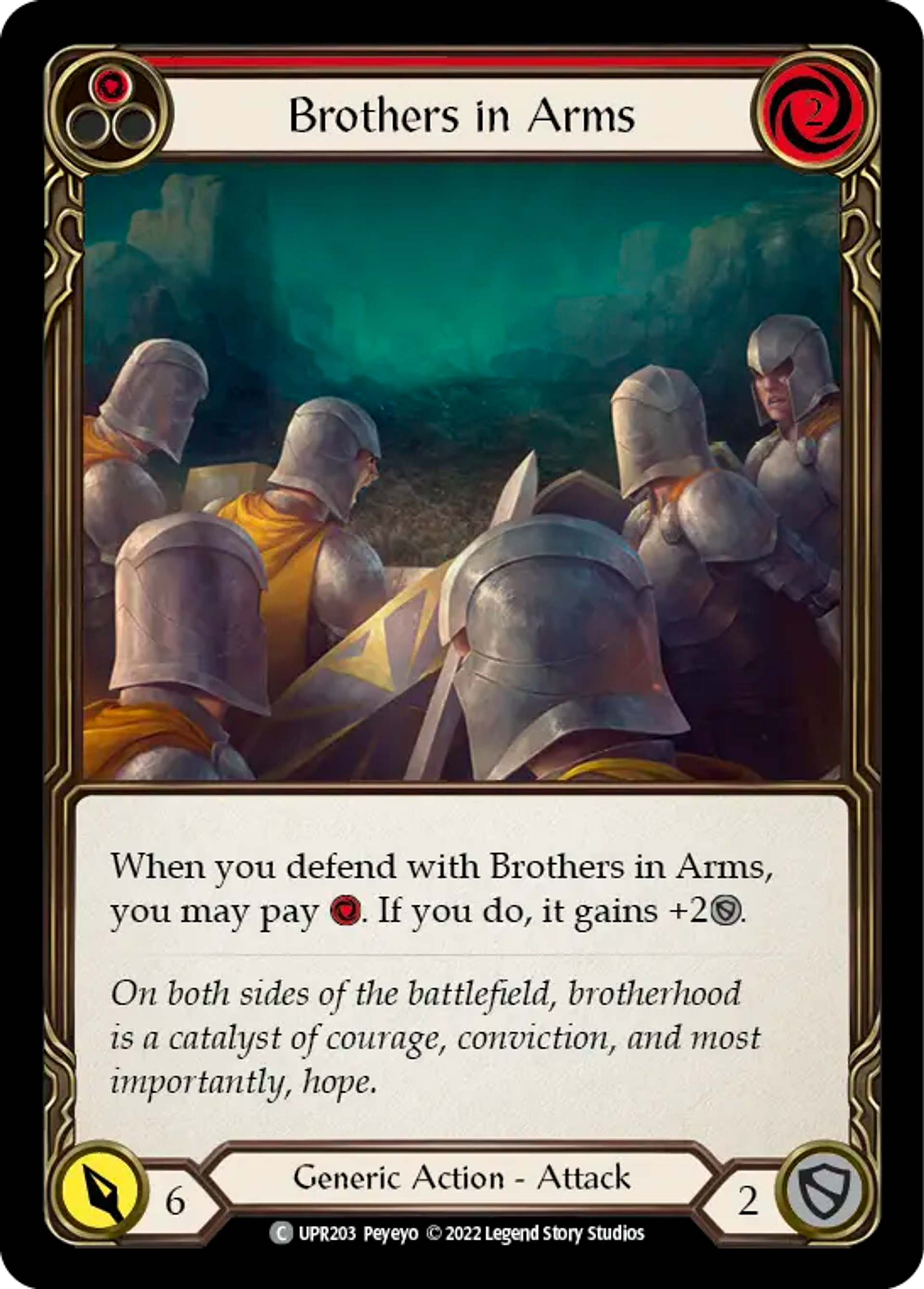 Brothers in Arms (Red) — Uprising — Flesh and Blood