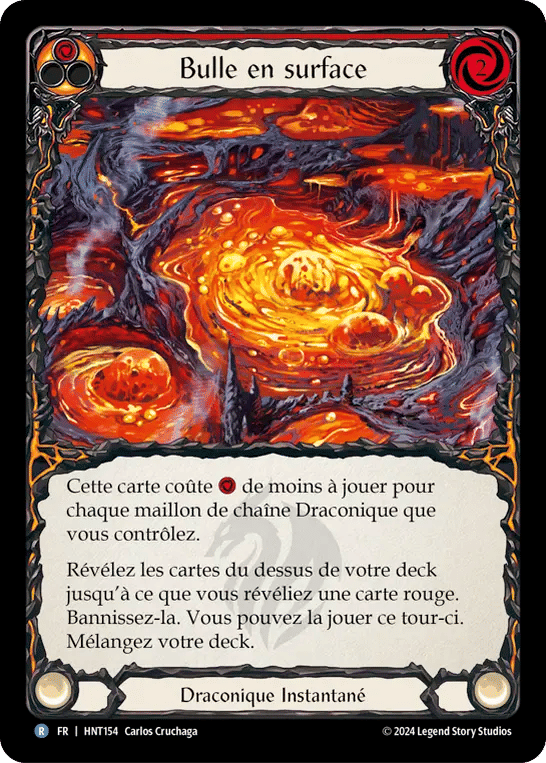 Bulle en surface — The Hunted — Flesh and Blood