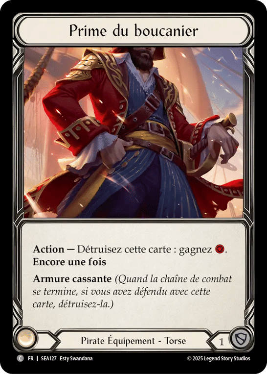 Prime du boucanier — High Seas — Flesh and Blood
