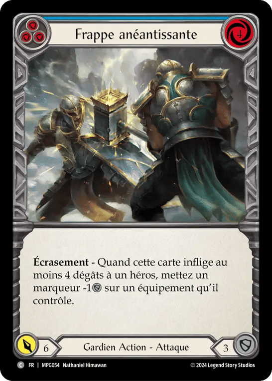 Frappe anéantissante — Mastery Pack Guardian — Flesh and Blood