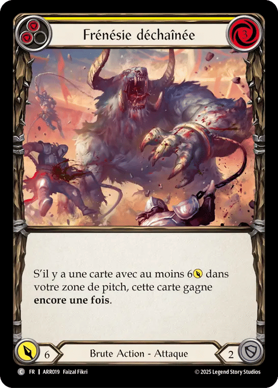 Buckwild (Yellow) — Armory Deck - Rhinar, Reckless Rampage — Flesh and Blood