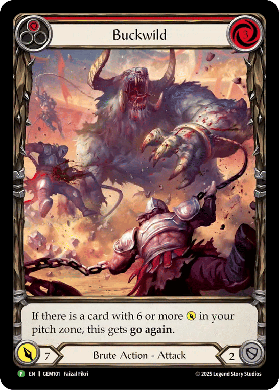 Buckwild — GEM - Pack 3 — Flesh and Blood