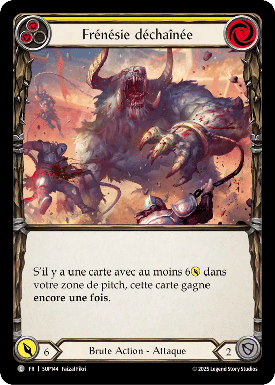 Frénésie déchaînée — Super Slam — Flesh and Blood