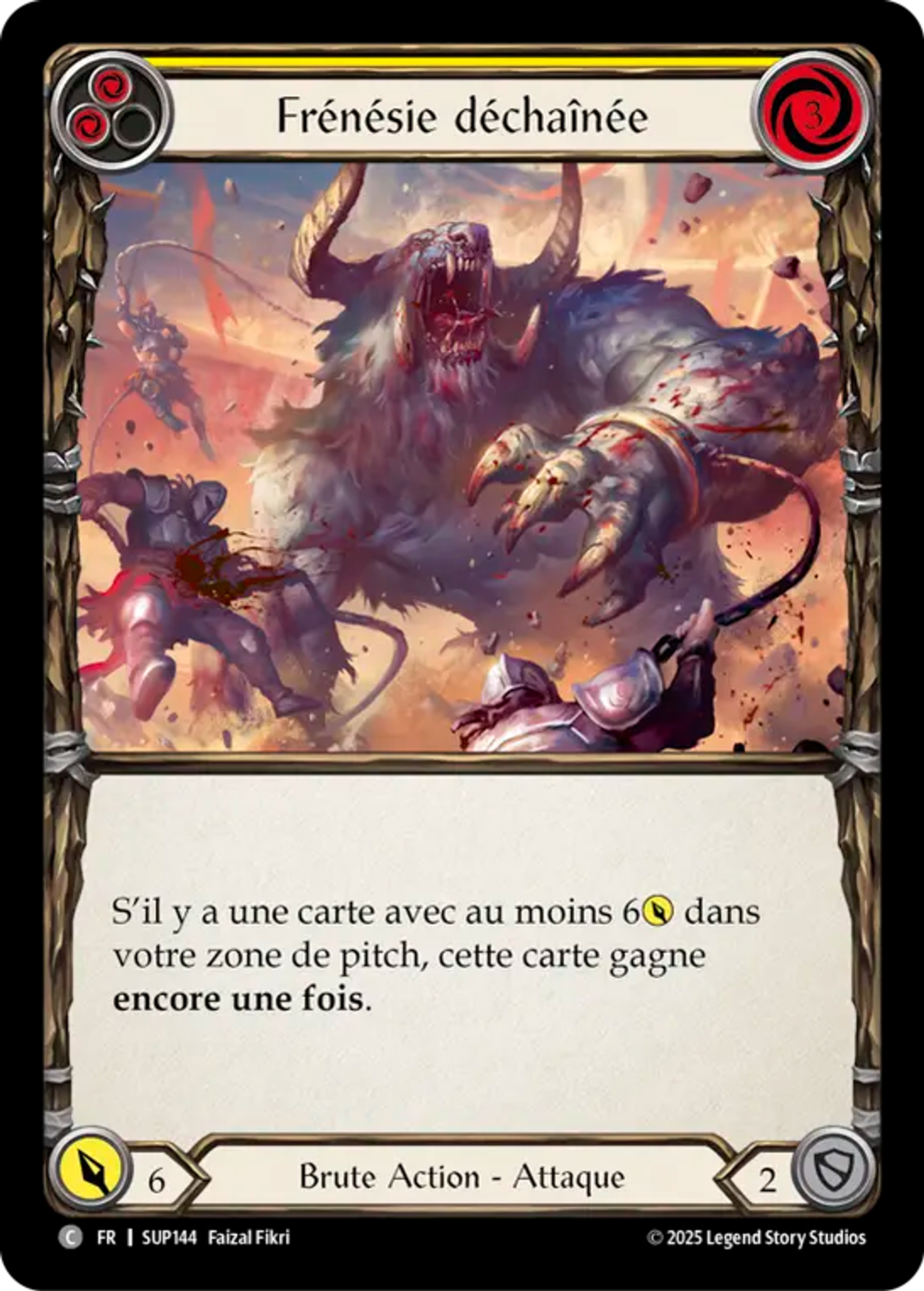 Frénésie déchaînée — Super Slam — Flesh and Blood