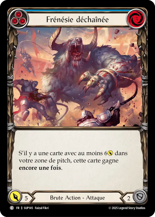 Frénésie déchaînée — Super Slam — Flesh and Blood