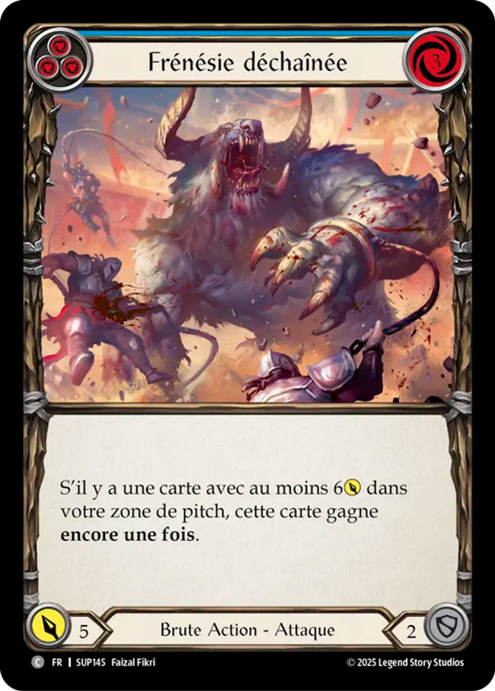 Frénésie déchaînée — Super Slam — Flesh and Blood