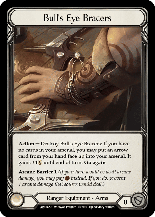 Bull's Eye Bracers — Arcane Rising — Flesh and Blood