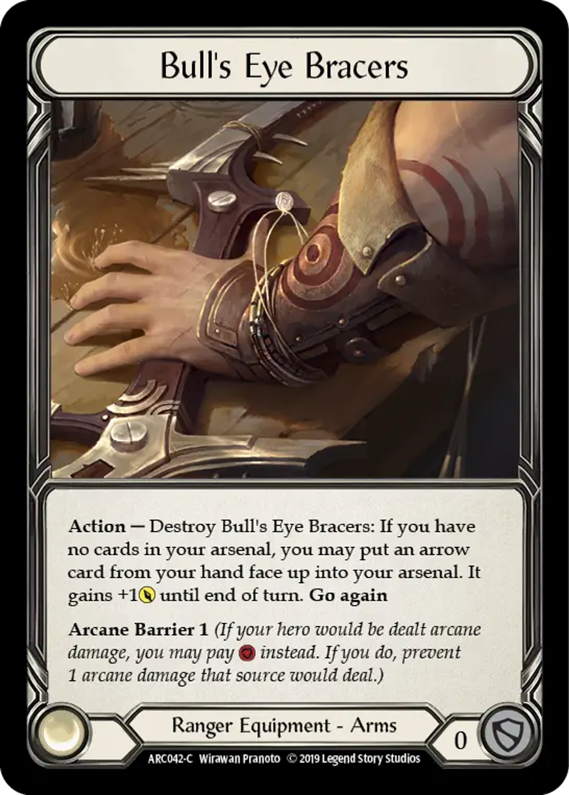 Bull's Eye Bracers — Arcane Rising — Flesh and Blood