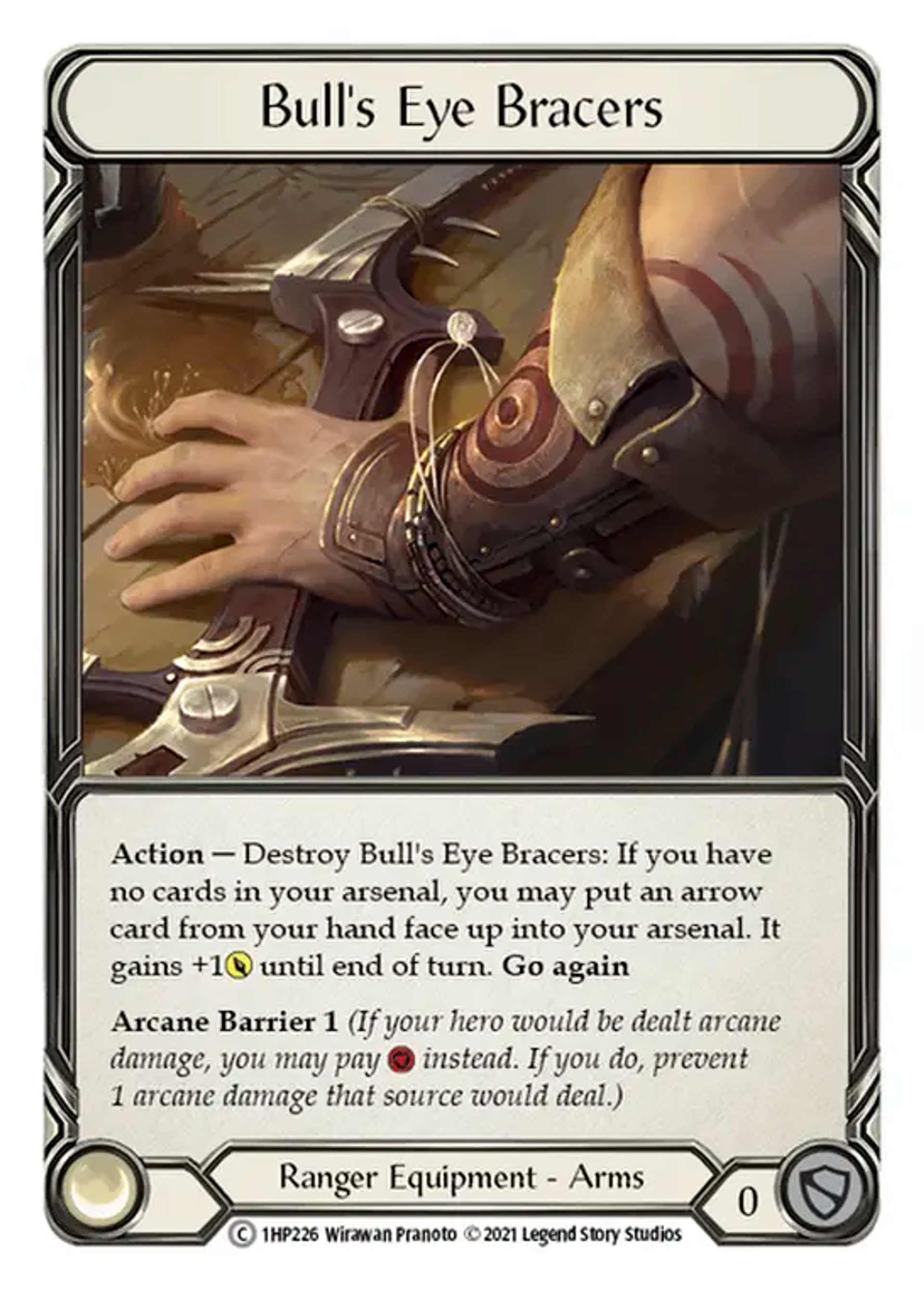 Bull's Eye Bracers — History Pack 1 — Flesh and Blood