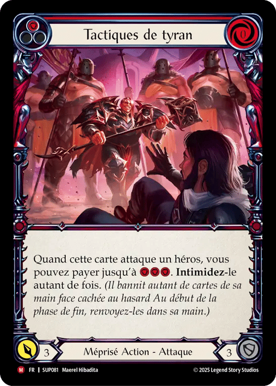 Tactiques de tyran — Super Slam — Flesh and Blood