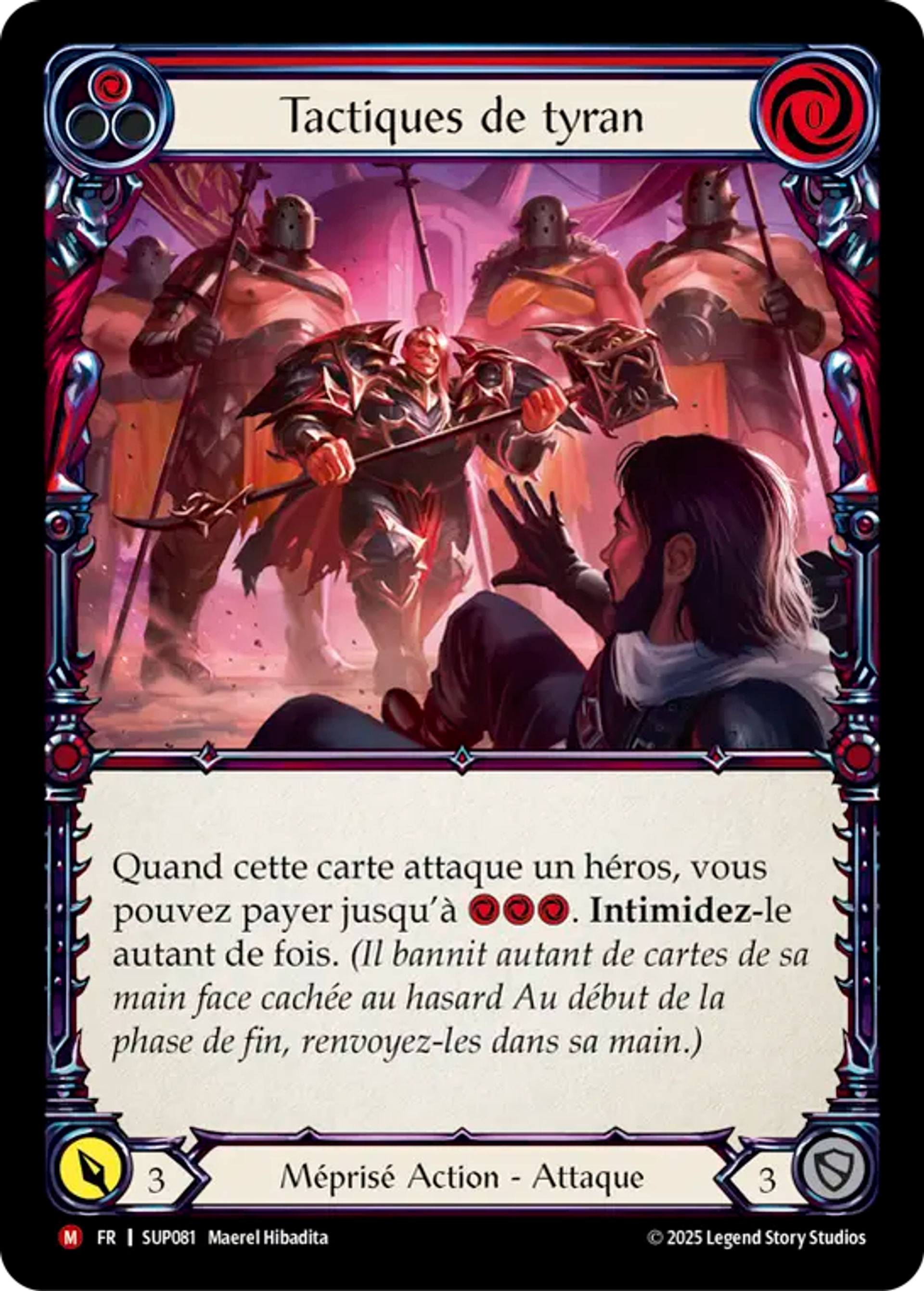 Tactiques de tyran — Super Slam — Flesh and Blood