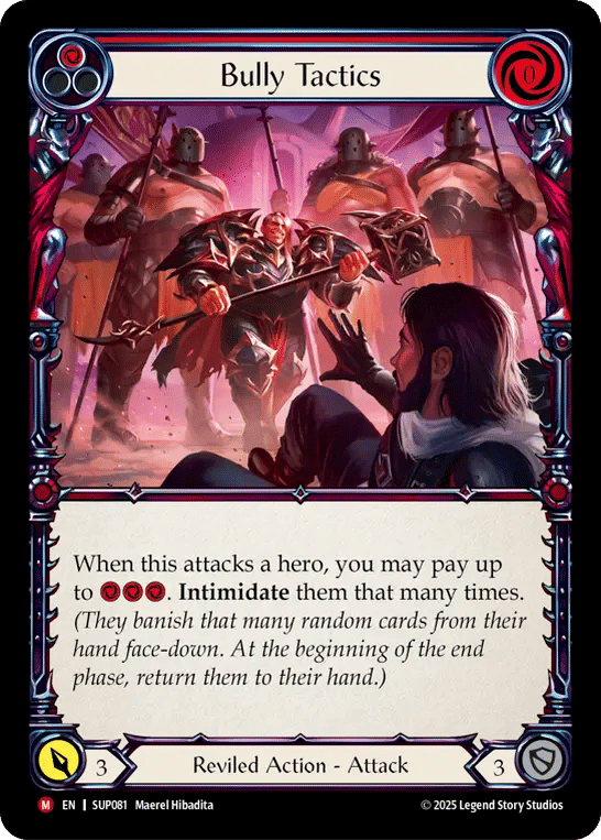 Tactiques de tyran — Super Slam — Flesh and Blood
