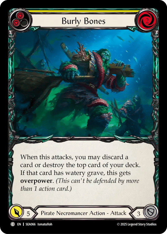Burly Bones (Yellow) — High Seas — Flesh and Blood