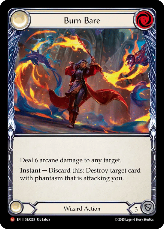 Burn Bare — High Seas — Flesh and Blood