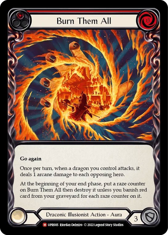 Burn Them All — Uprising — Flesh and Blood