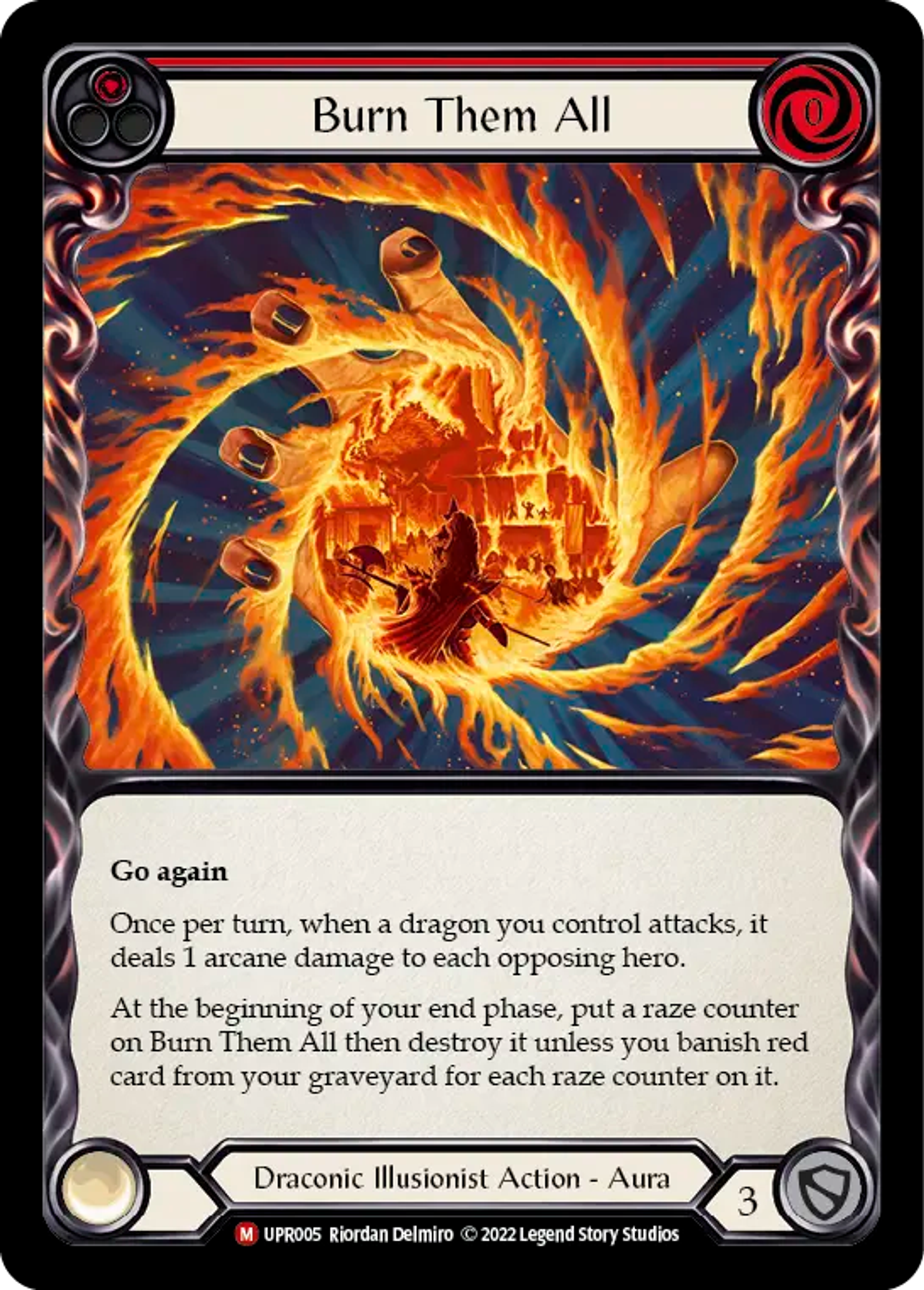 Burn Them All — Uprising — Flesh and Blood