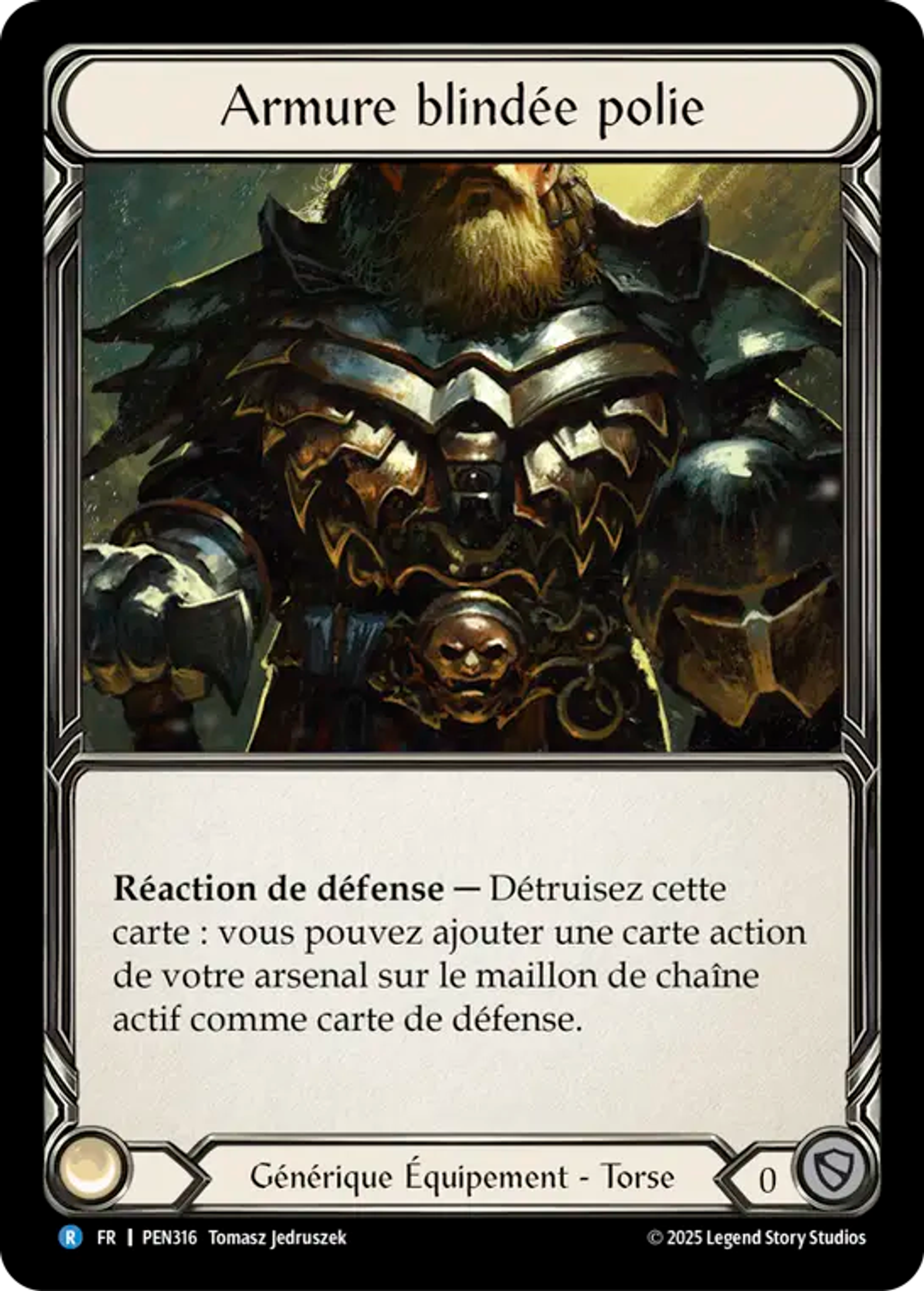 Burnished Bunkerplate — Compendium of Rathe — Flesh and Blood