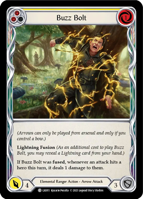 Buzz Bolt (Yellow) — Lexi - Blitz Deck — Flesh and Blood
