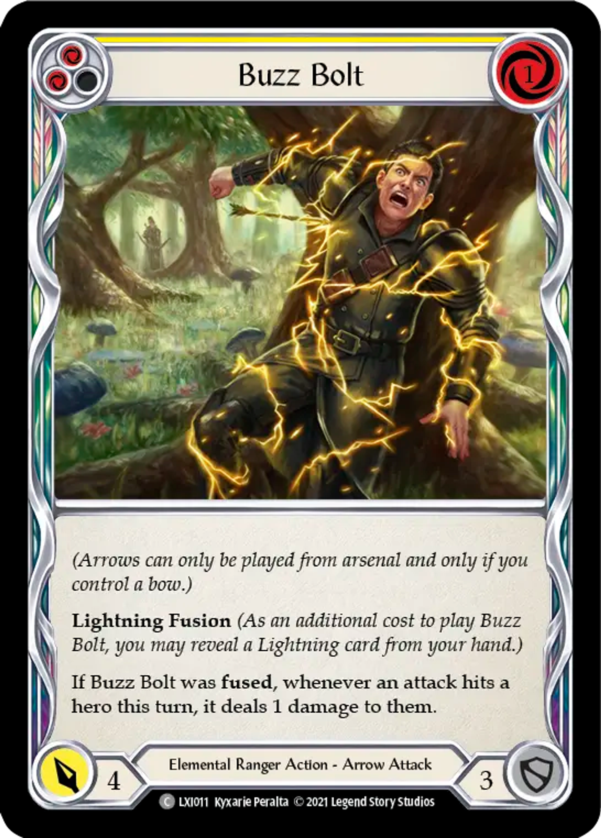 Buzz Bolt (Yellow) — Lexi - Blitz Deck — Flesh and Blood