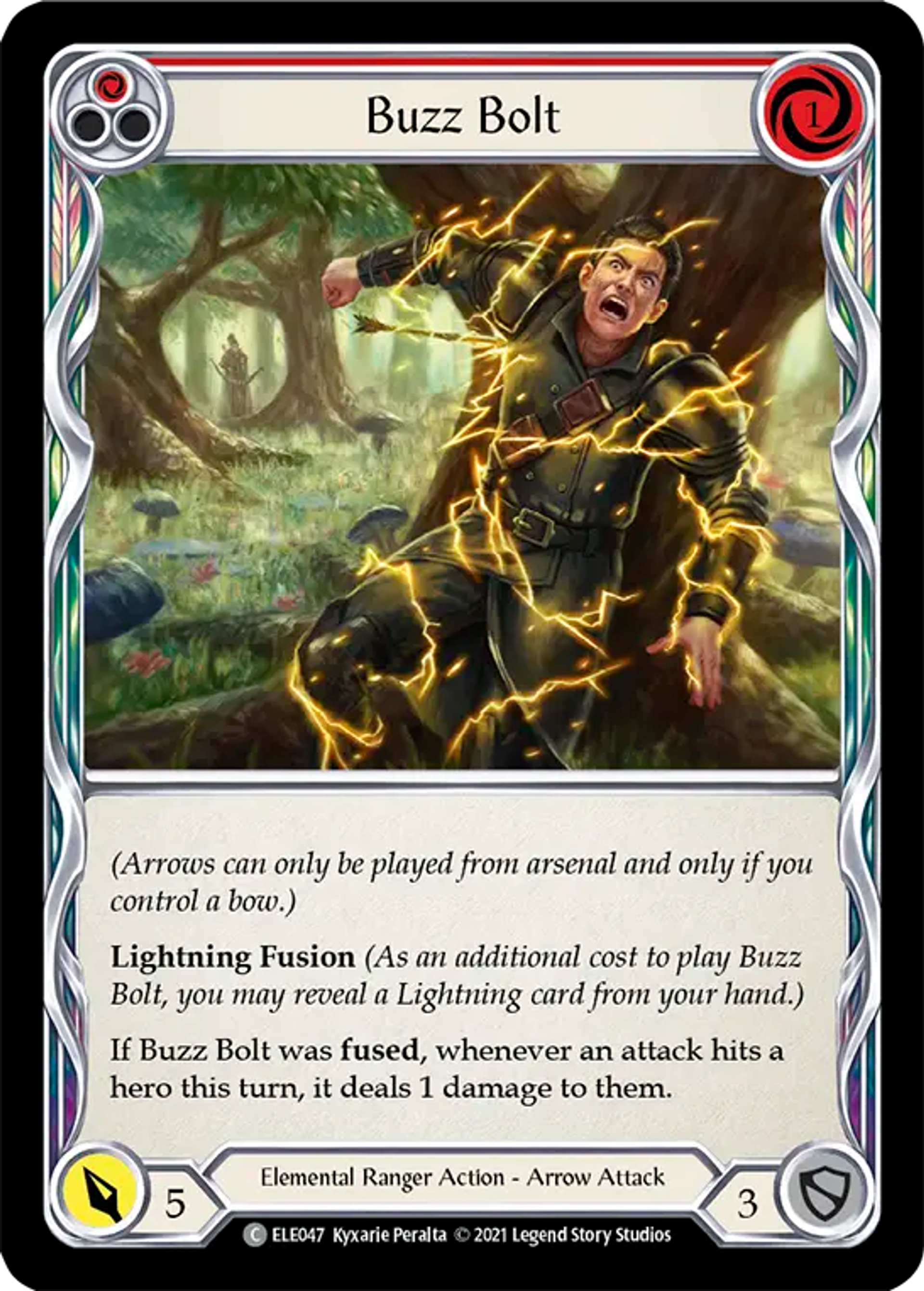 Buzz Bolt (Red) — Tales of Aria — Flesh and Blood