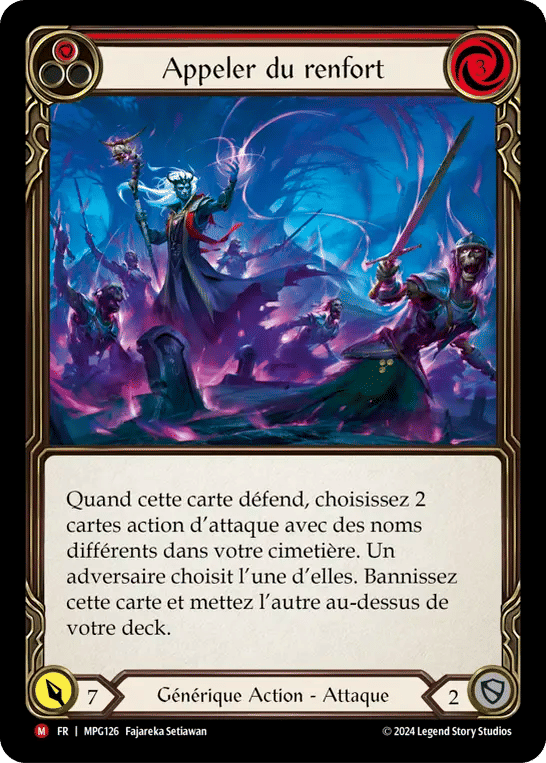 Appeler du renfort — Mastery Pack Guardian — Flesh and Blood