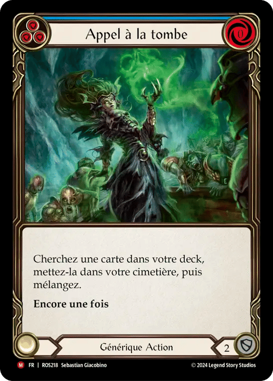 Appel à la tombe — Rosetta — Flesh and Blood