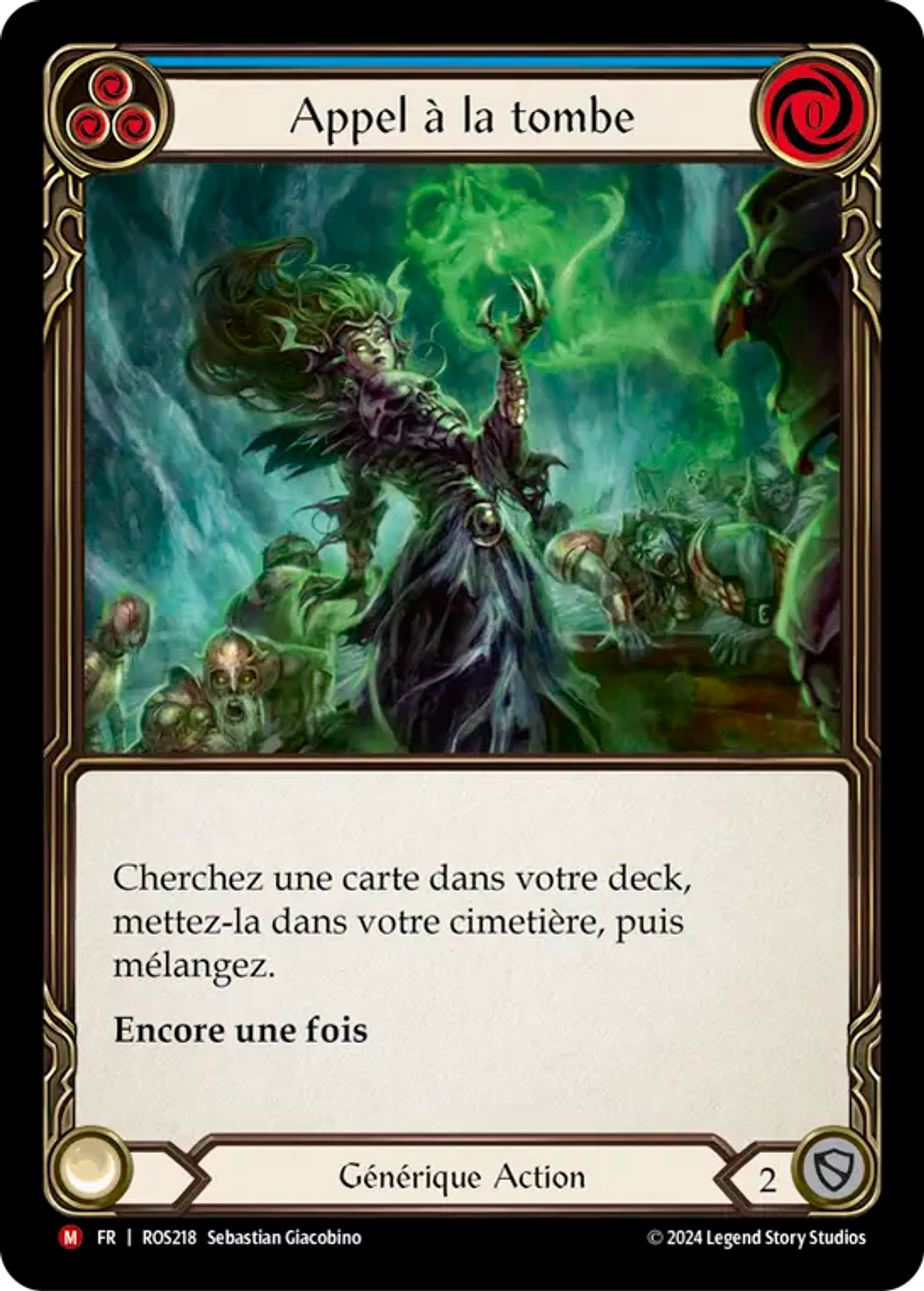 Appel à la tombe — Rosetta — Flesh and Blood