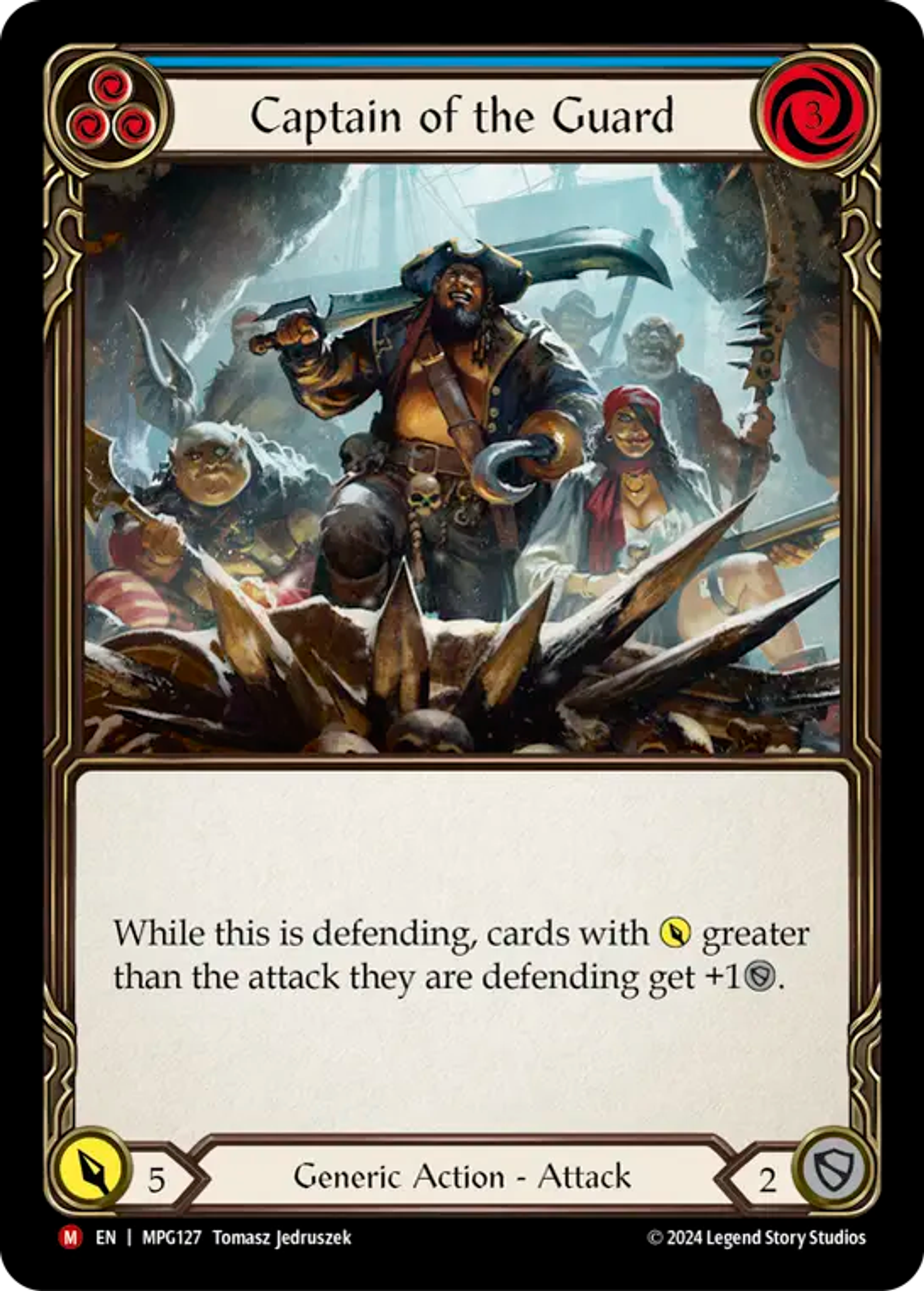 Capitaine de la garde — Mastery Pack Guardian — Flesh and Blood