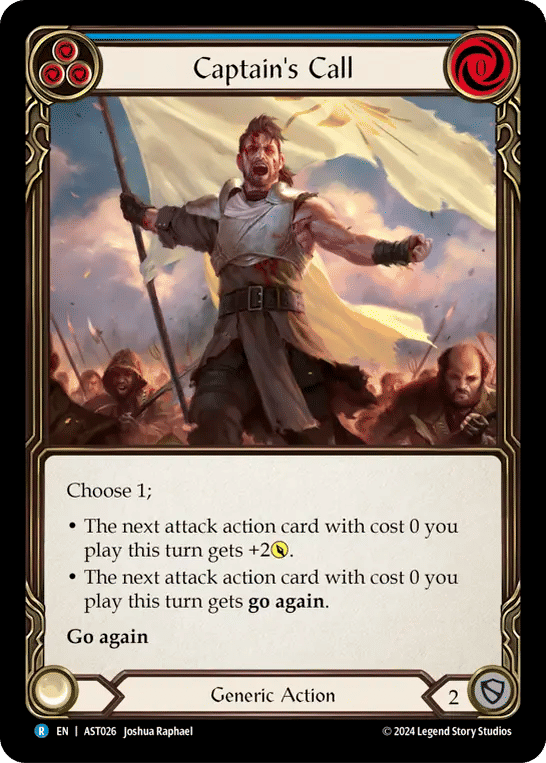 Appel du capitaine — Armory Deck - Aurora, Shooting Star — Flesh and Blood