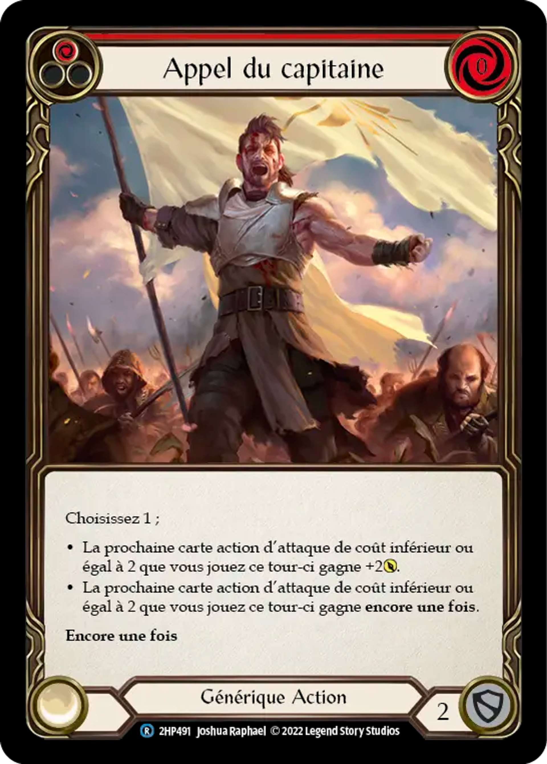 Appel du capitaine — History Pack 2 - Black Label — Flesh and Blood