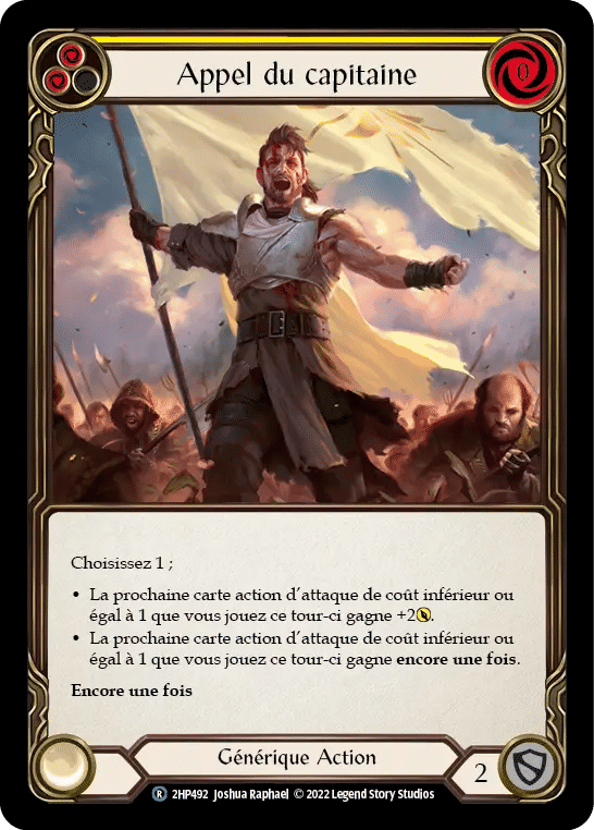 Appel du capitaine — History Pack 2 - Black Label — Flesh and Blood