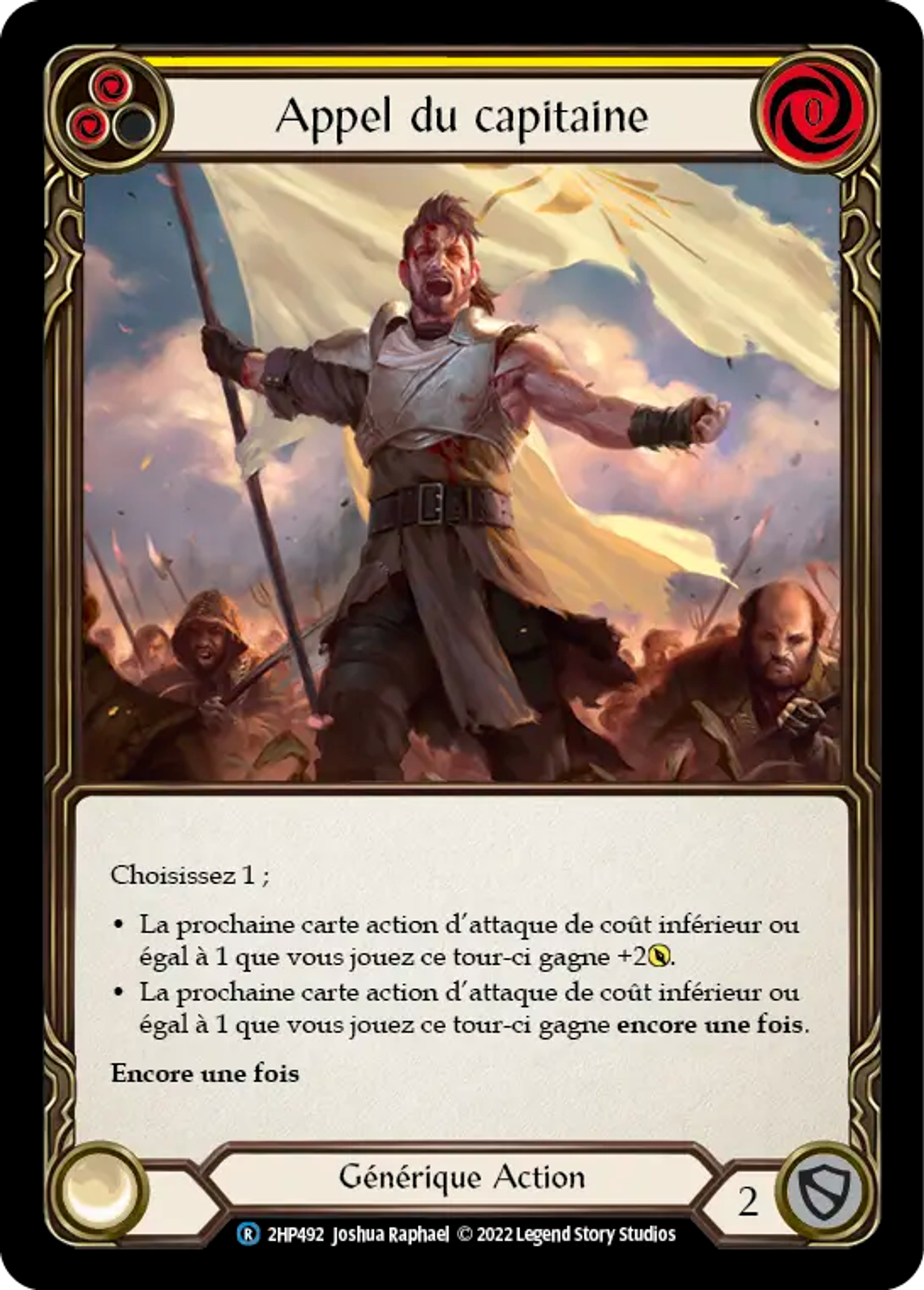 Appel du capitaine — History Pack 2 - Black Label — Flesh and Blood