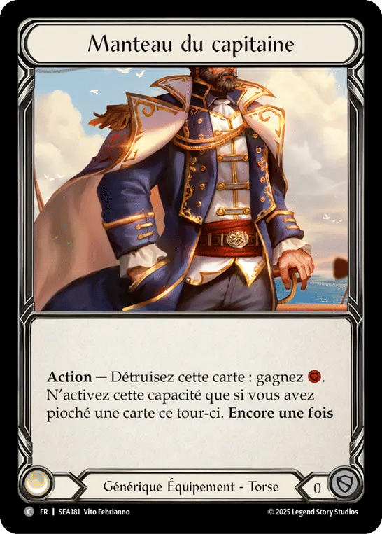 Manteau du capitaine — High Seas — Flesh and Blood