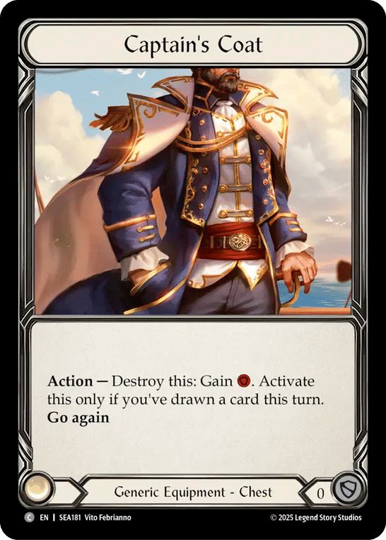 Captain's Coat — High Seas — Flesh and Blood