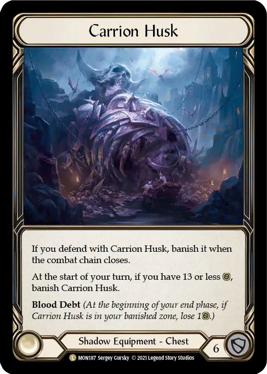 Carrion Husk — Monarch — Flesh and Blood
