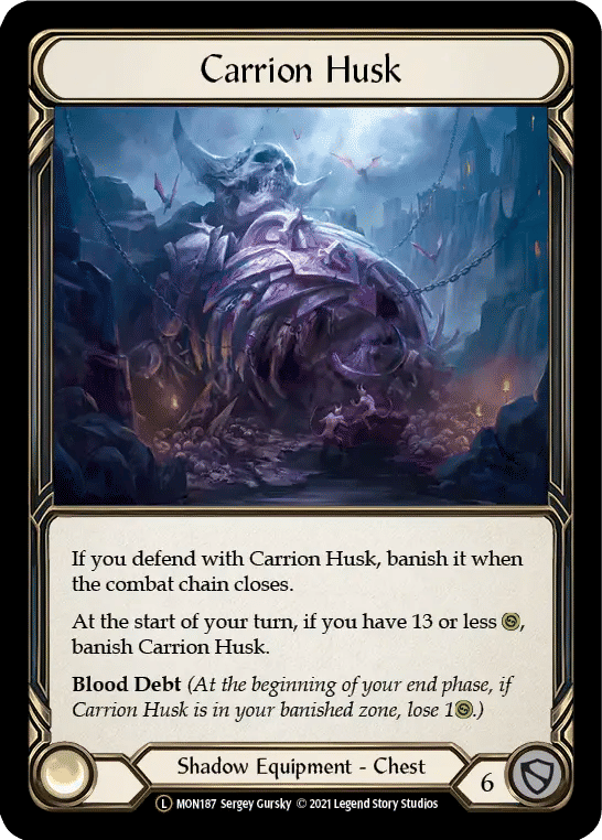 Carrion Husk — Monarch - Unlimited — Flesh and Blood