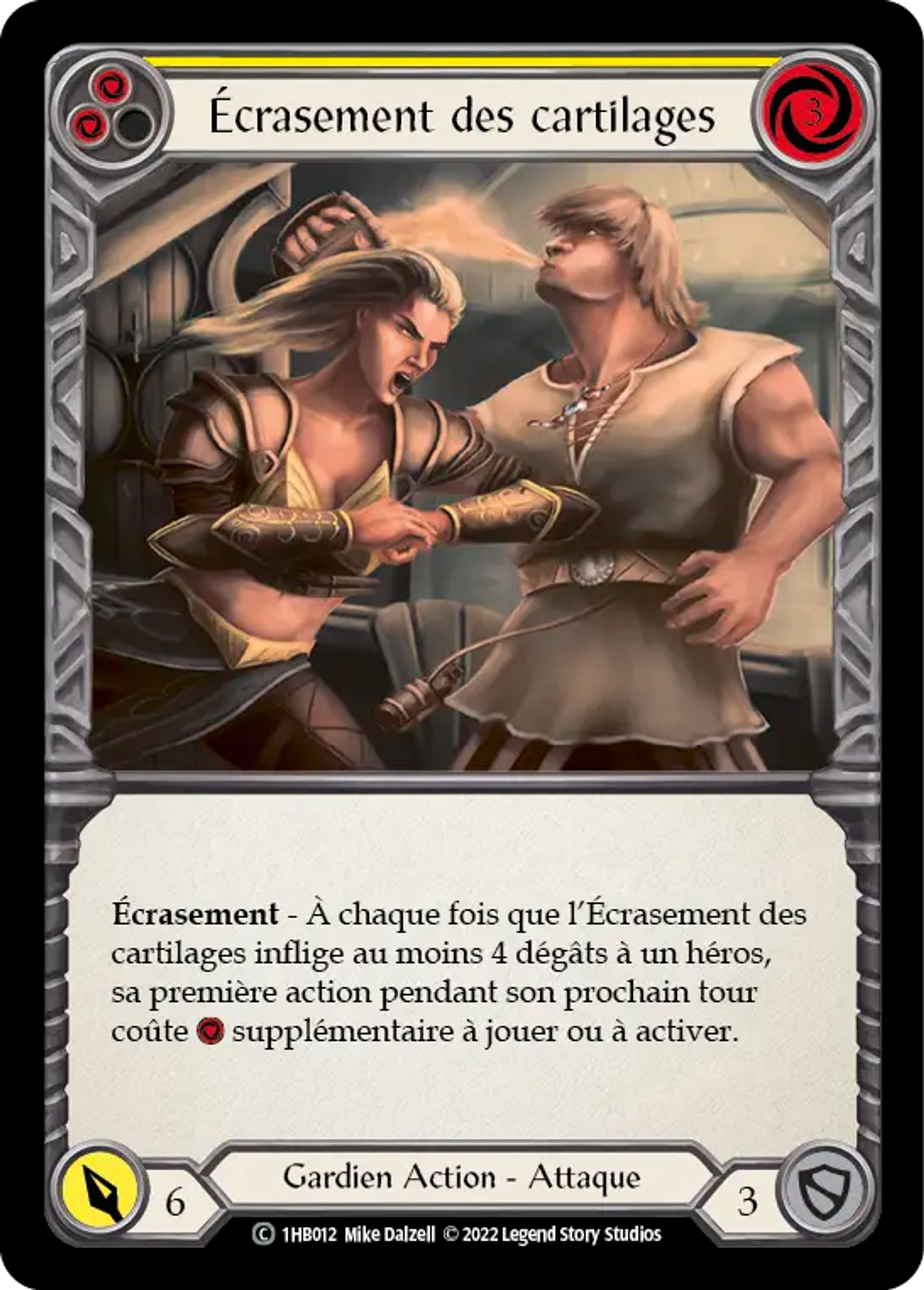 Écrasement des cartilages — Bravo - Blitz Deck — Flesh and Blood