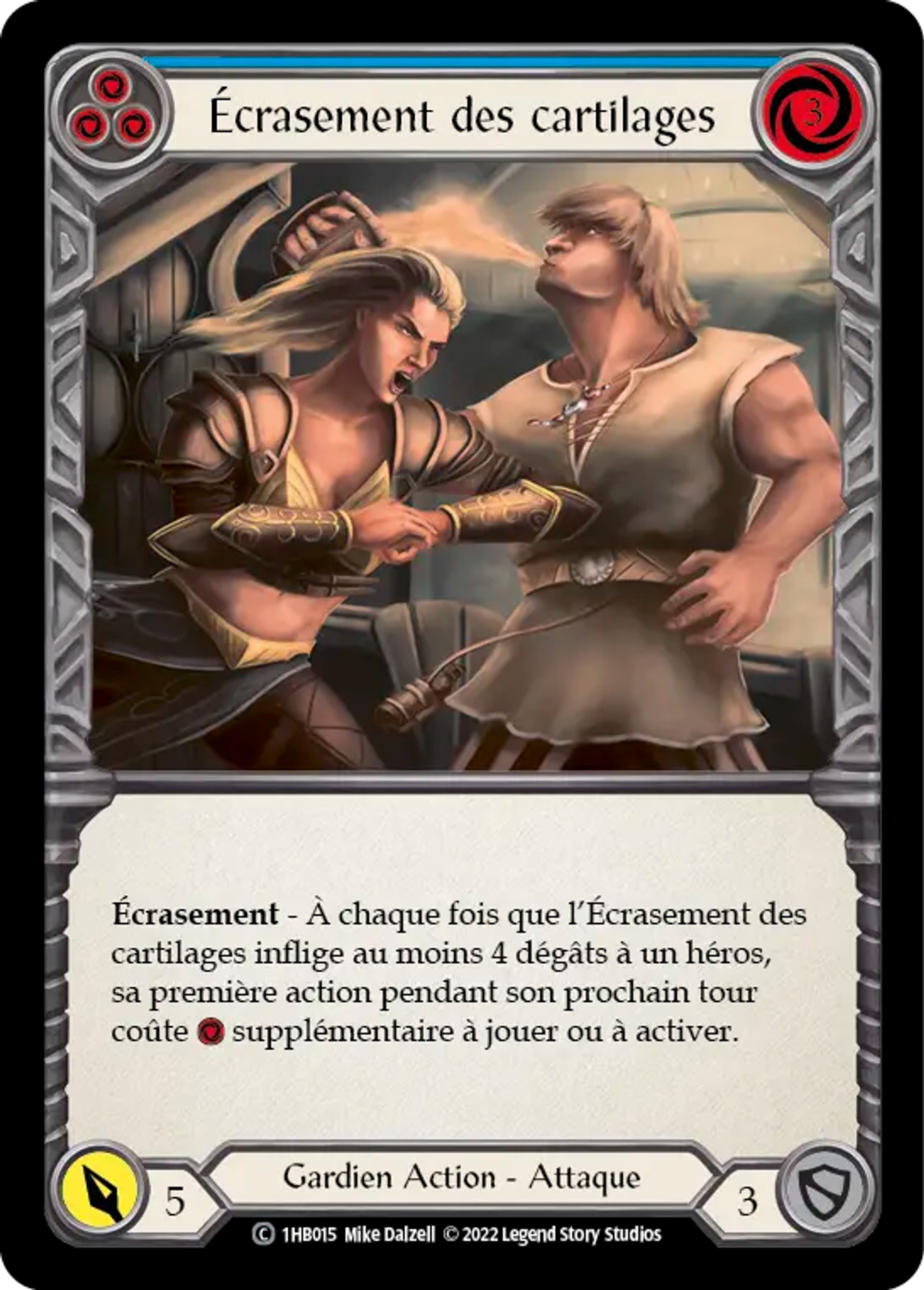 Écrasement des cartilages — Bravo - Blitz Deck — Flesh and Blood