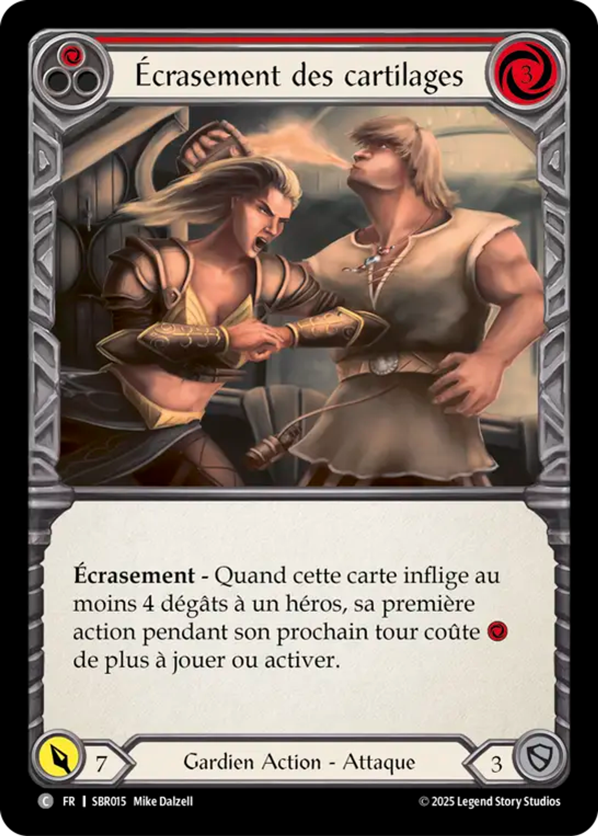 Écrasement des cartilages — Silver Age Chapter 1 - Bravo, Flattering Showman — Flesh and Blood