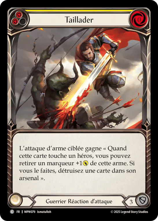 Taillader — Mastery Pack Warrior — Flesh and Blood