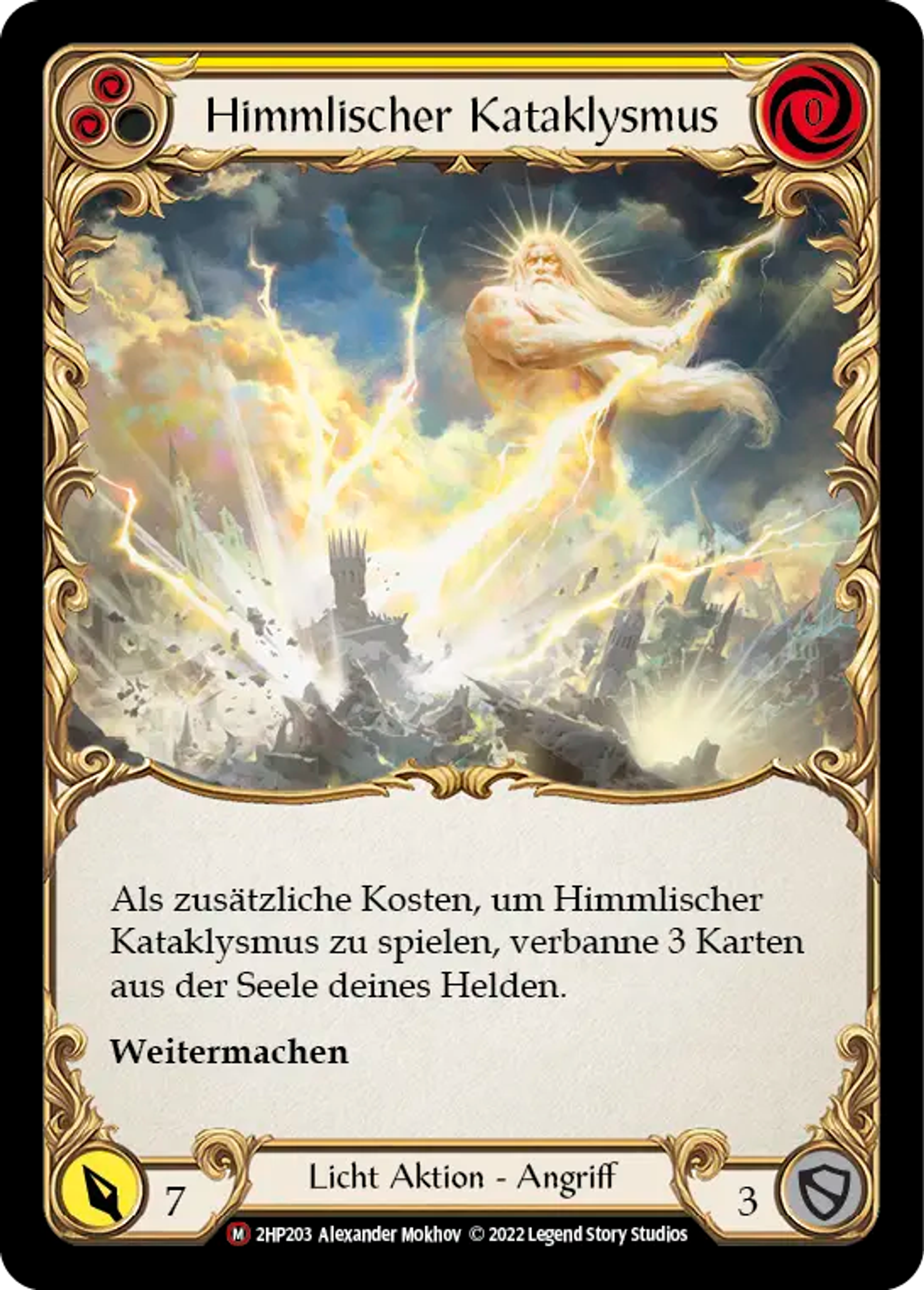 Celestial Cataclysm — History Pack 2 - Black Label — Flesh and Blood