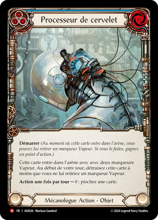 Processeur de cervelet v2 — Armory Deck - Dash I/O — Flesh and Blood