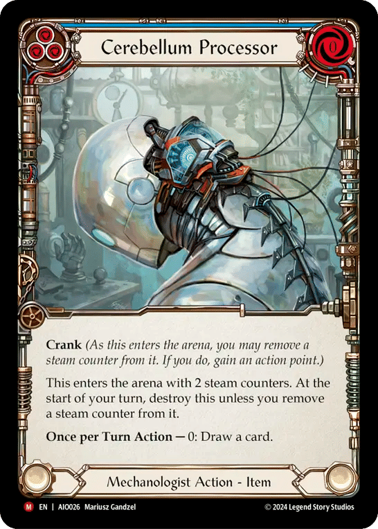 Cerebellum Processor — Armory Deck - Dash I/O — Flesh and Blood